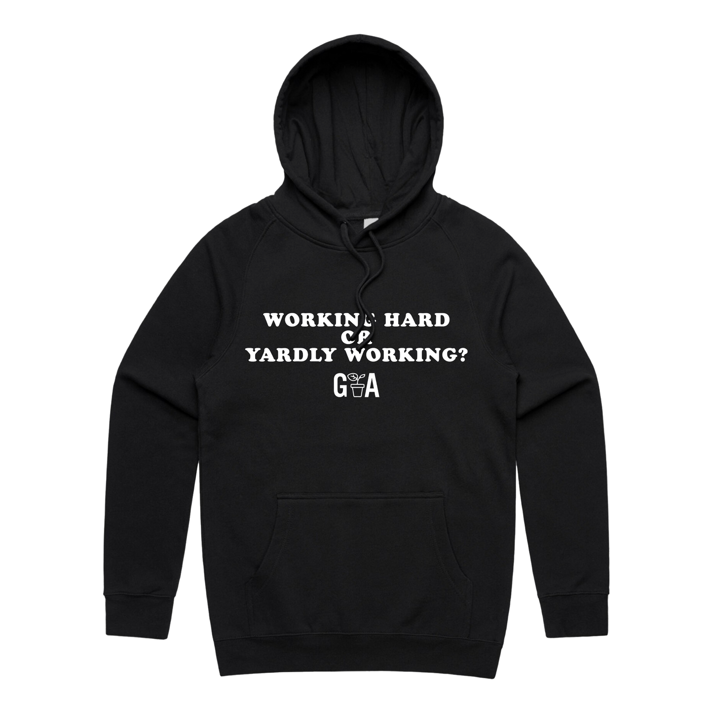 Yardly Working Hoodie (Black)