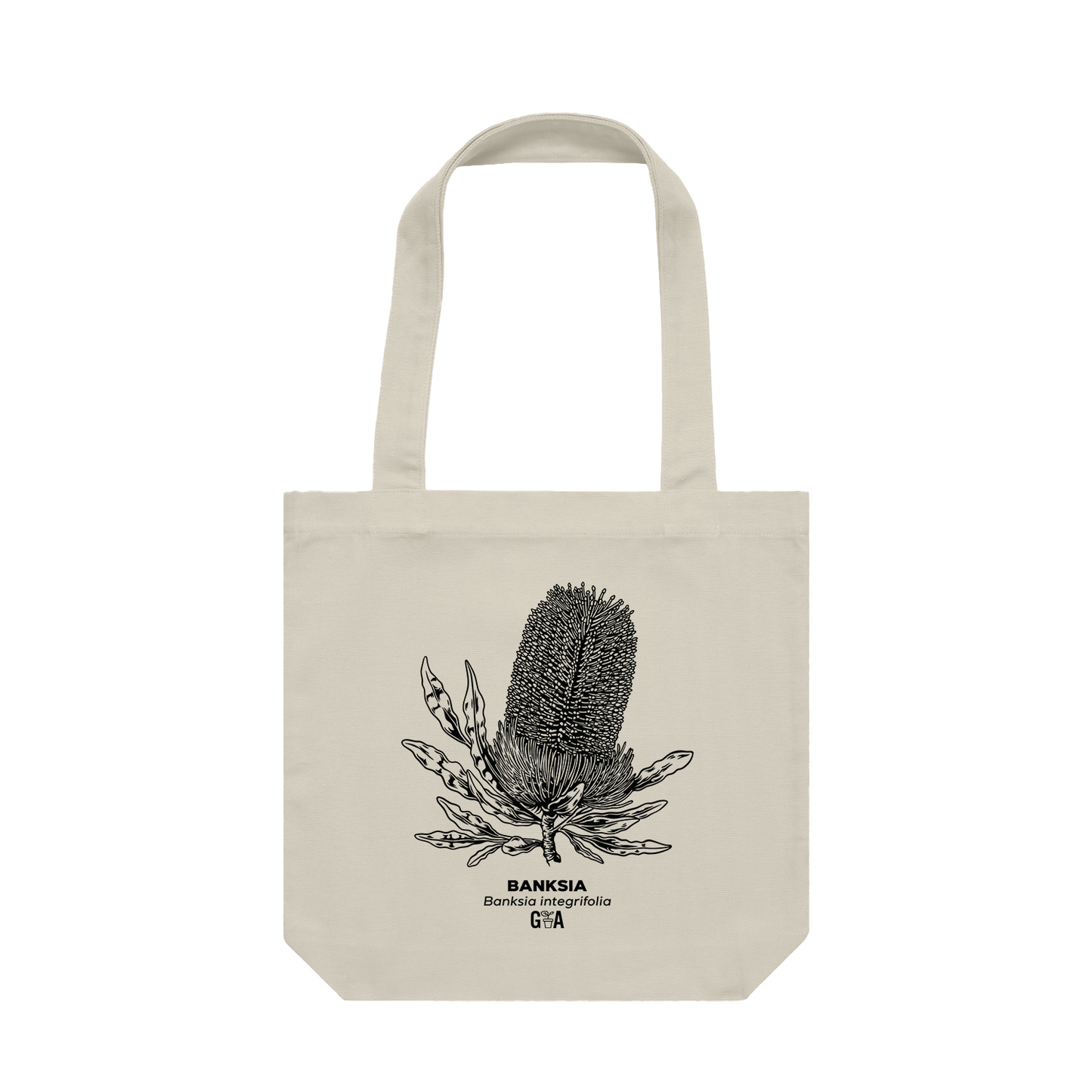 Banksia integrifolia Cream Tote