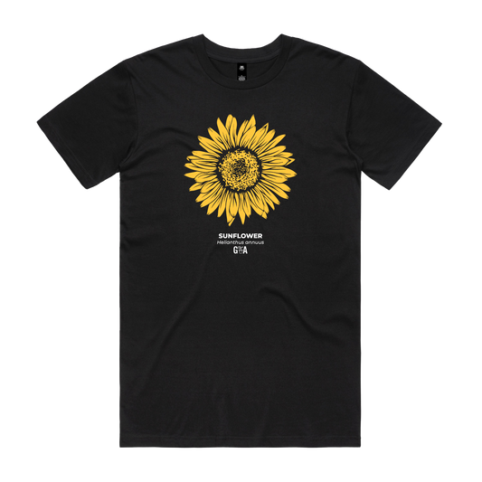 Sunflower Tee Black