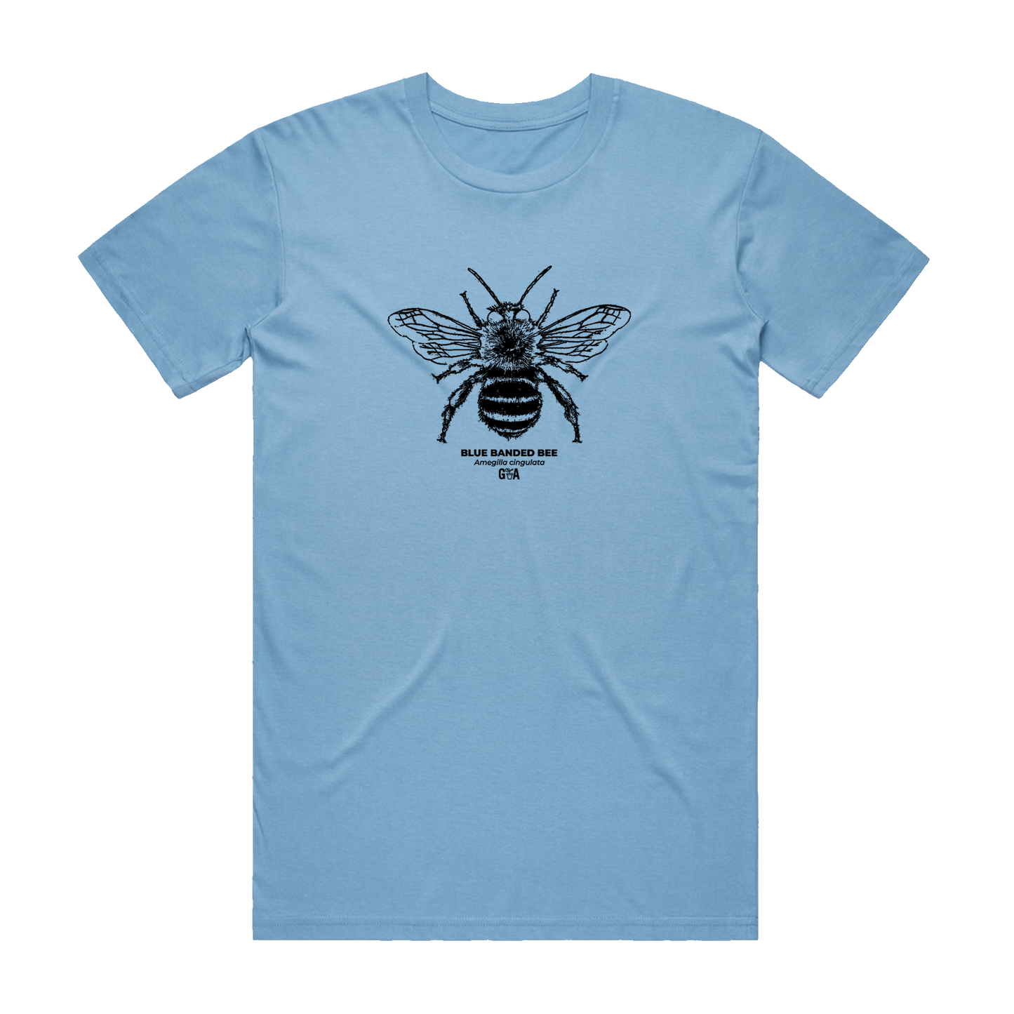 Blue Banded Bee T-shirt