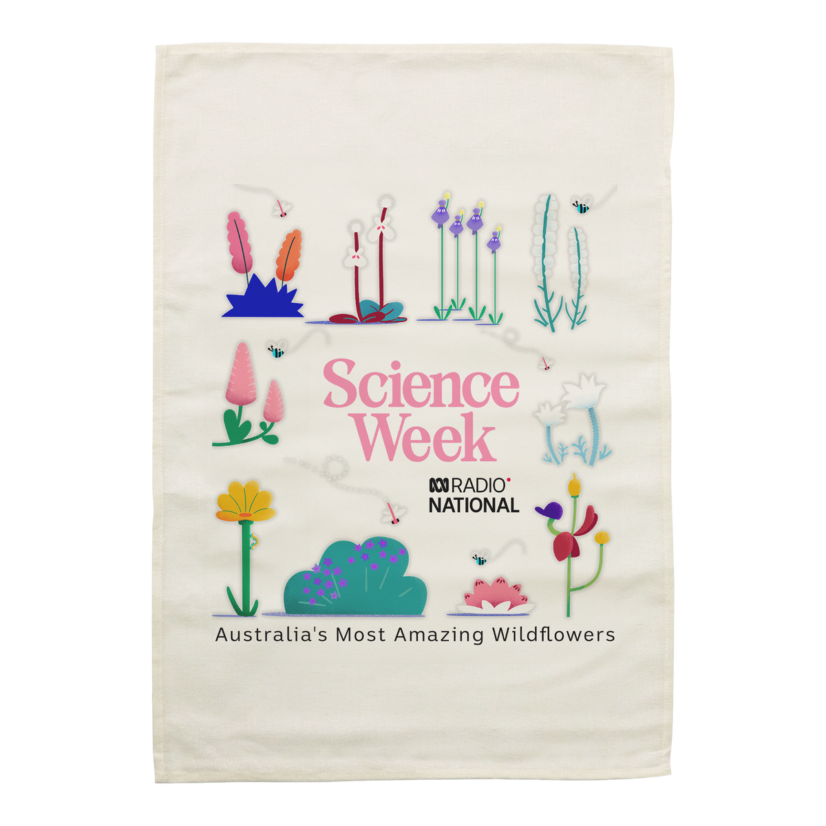 Science Week 2026 Tea Towel