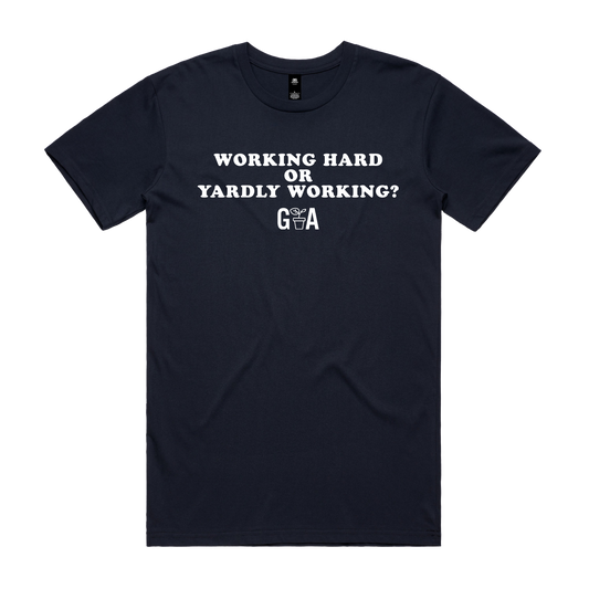 Yardly Working Tee (Navy)