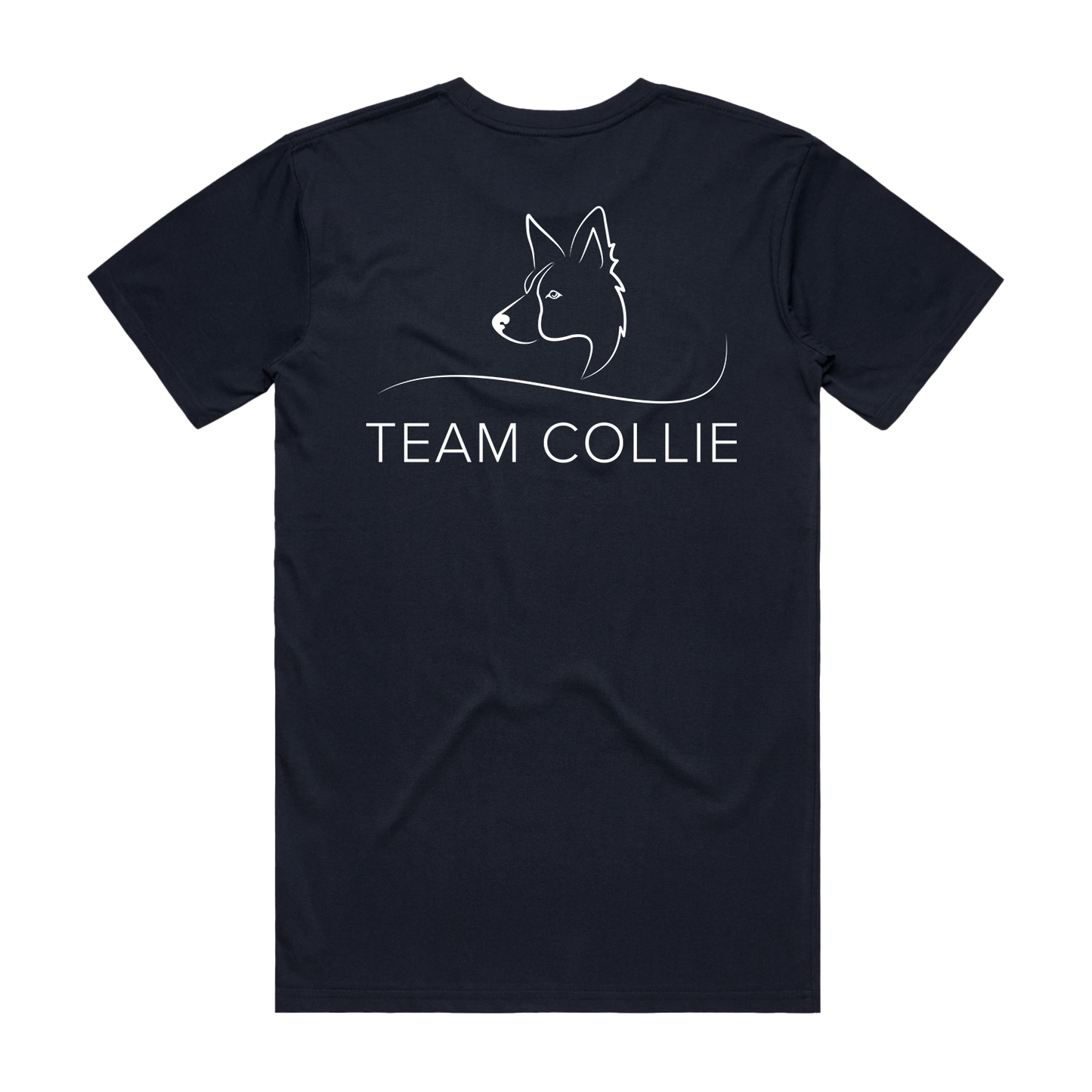 Team Collie Tee - Navy