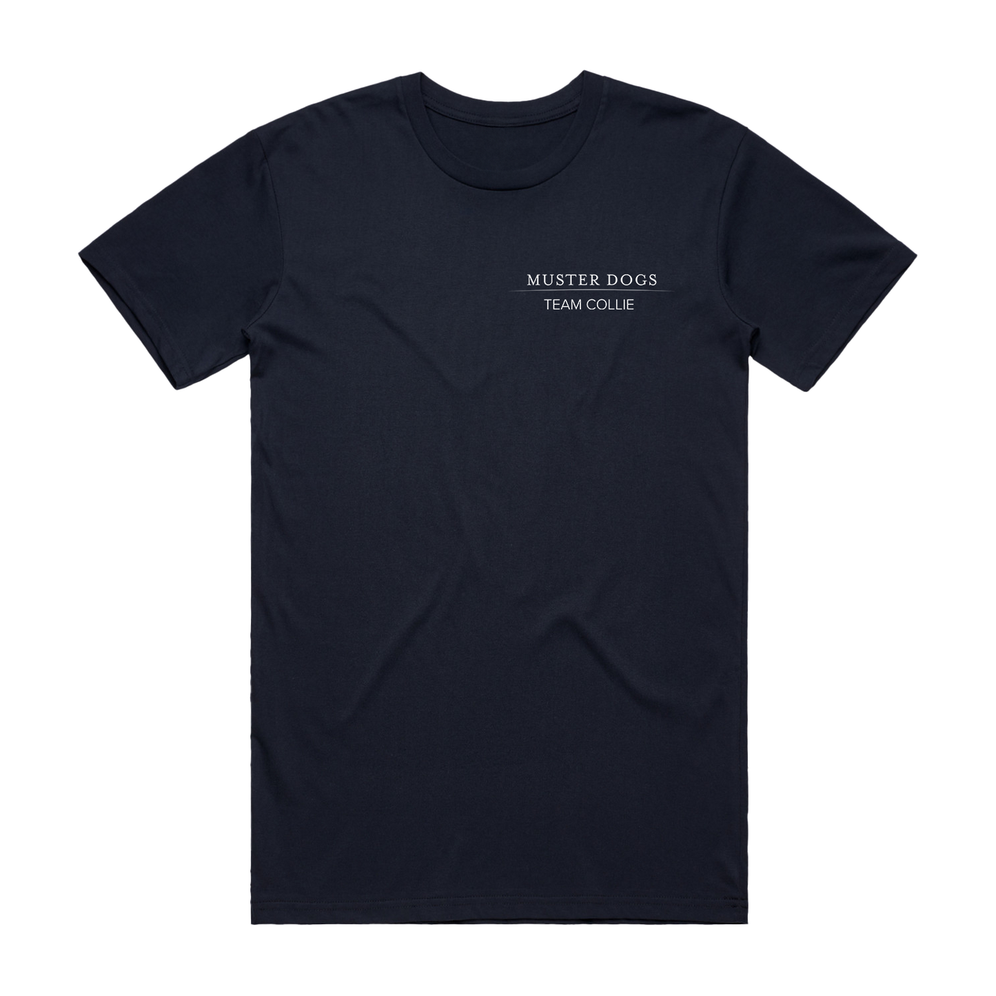 Team Collie Tee - Navy