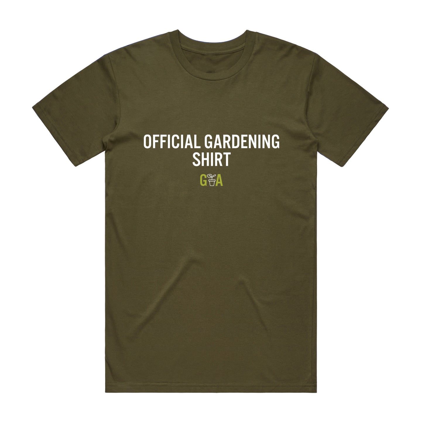 GA Official Gardening T-Shirt (Army)