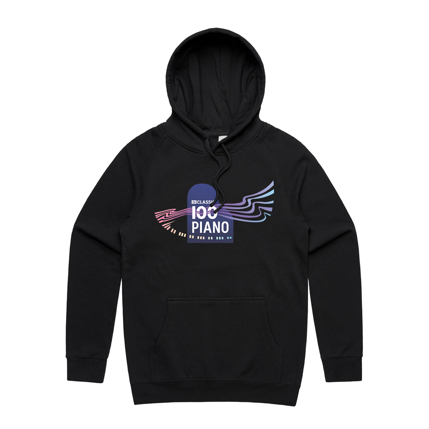 Classic 100 Piano Countdown Black Hoodie