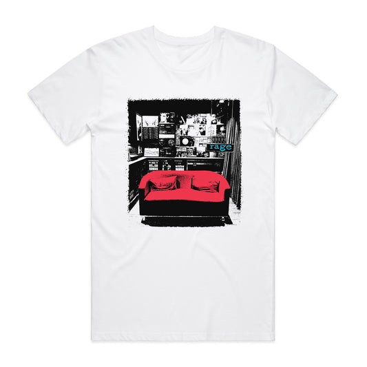 Rage Room Oversized Heavy Tee (White)
