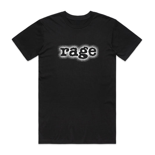 Rage Static Oversized Heavy Tee (Black)