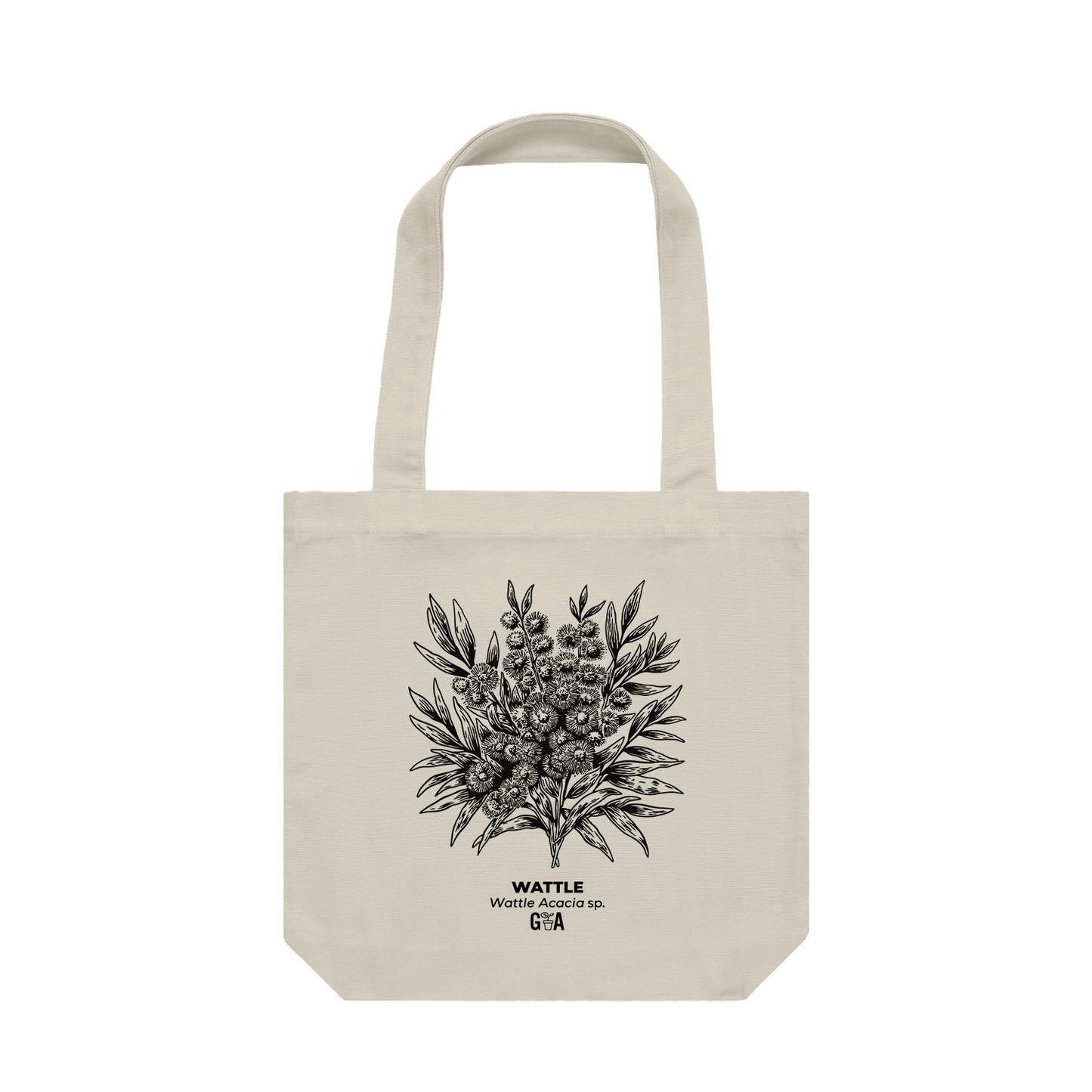 Wattle Acacia sp. Cream Tote