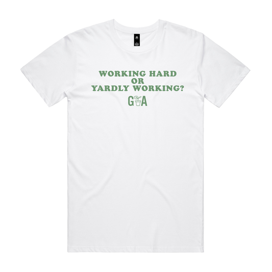 Yardly Working Tee (White)