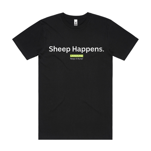 Sheep Happens Tee (Black)