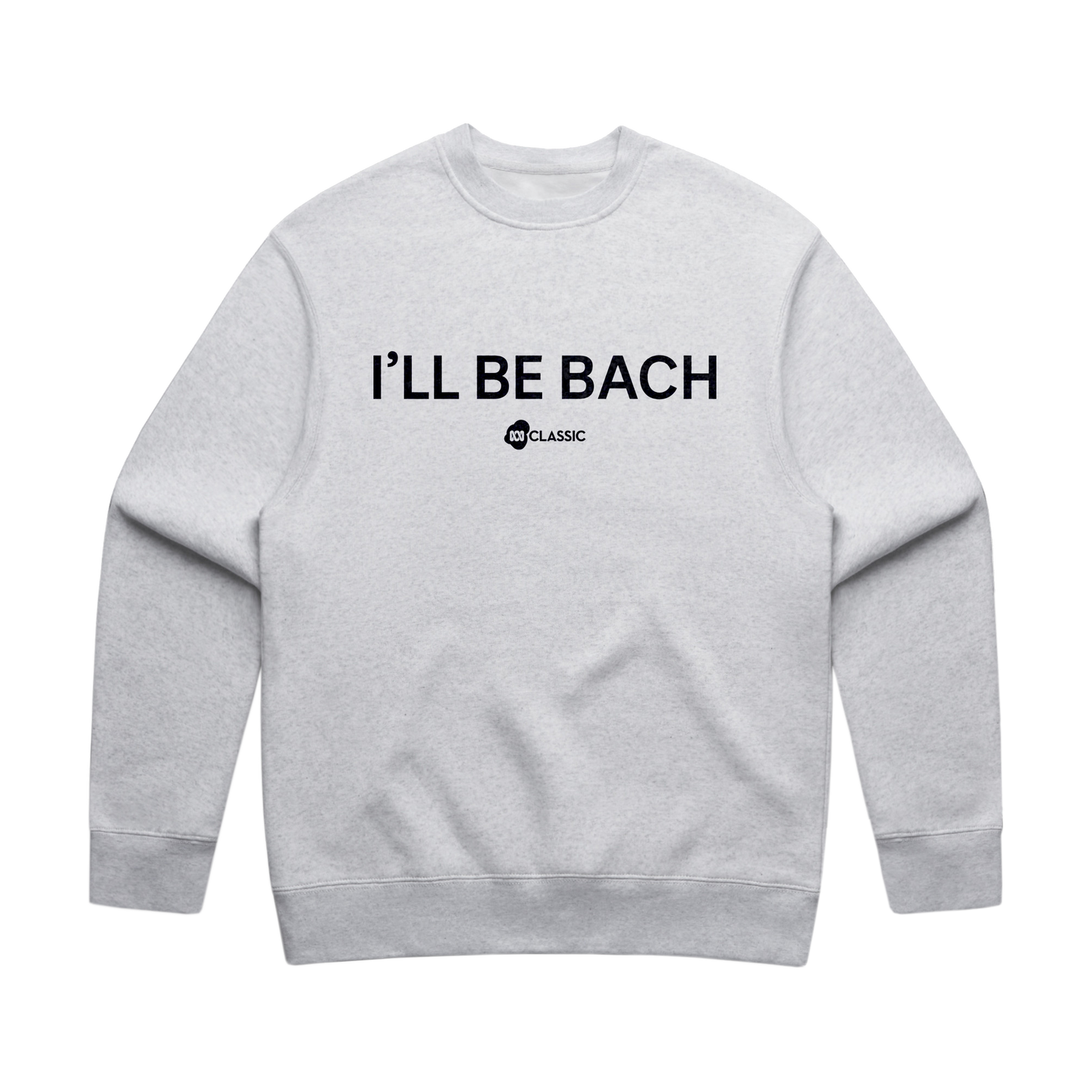 ABC Classic I’ll Be Bach Crewneck (White)