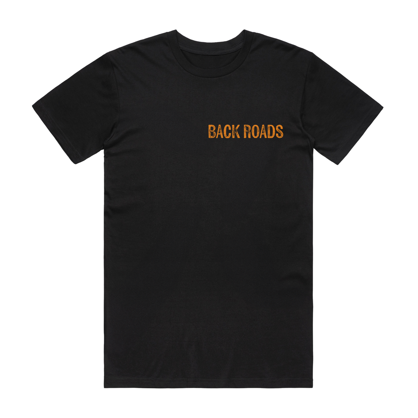 Backroads Pocket Black Tee