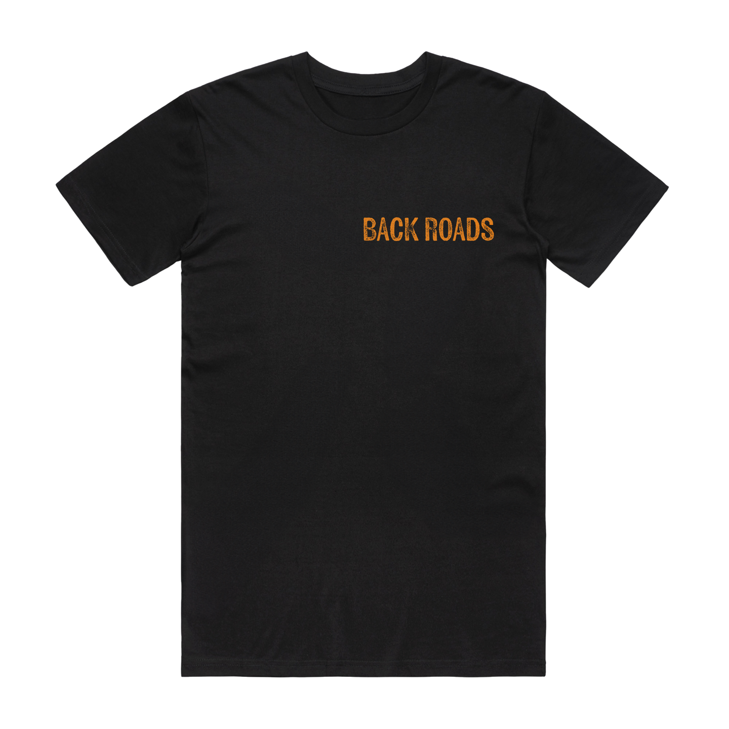 Backroads Pocket Black Tee