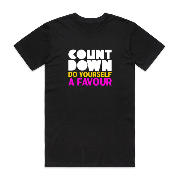 Do Yourself A Favour Tee - Black