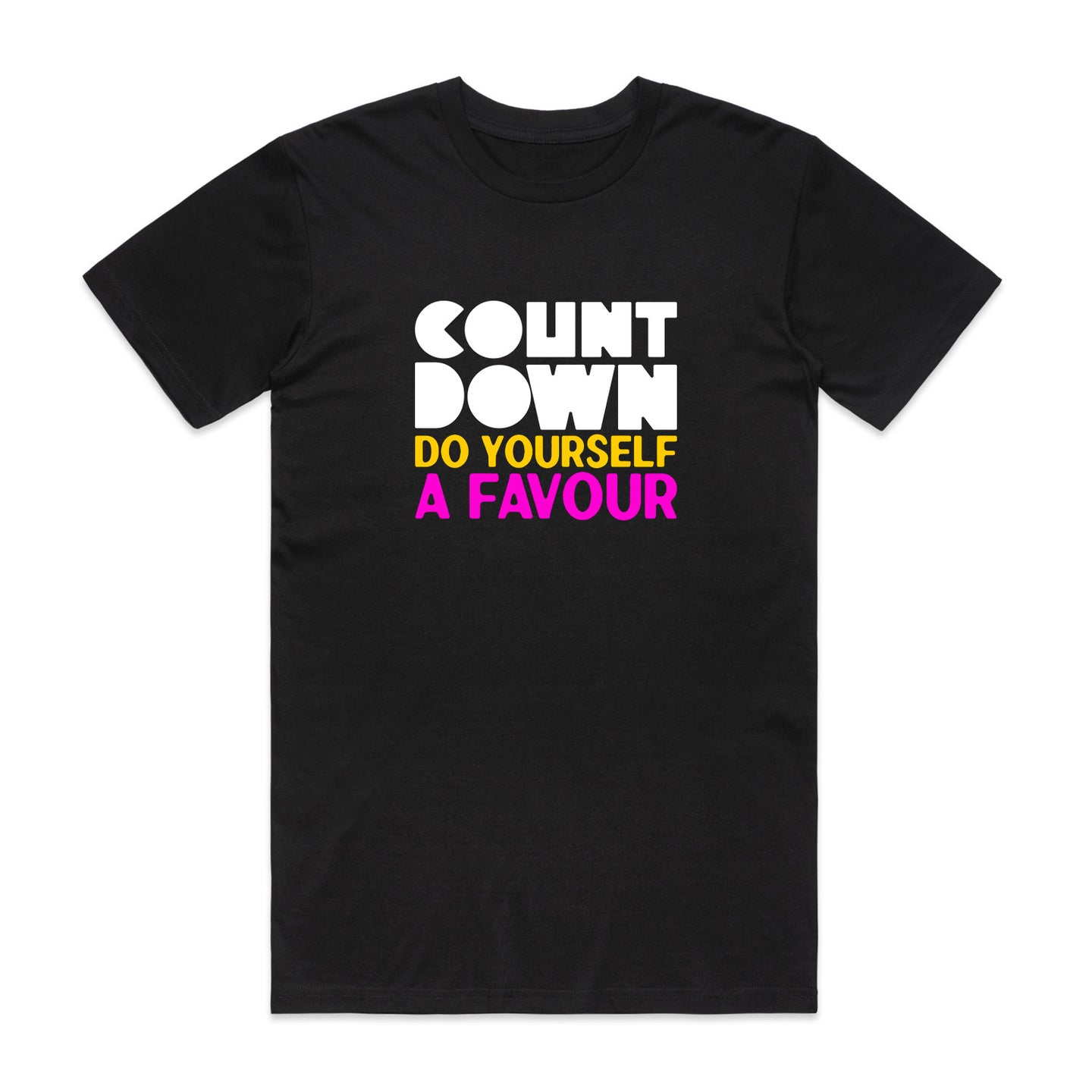 Do Yourself A Favour Tee - Black