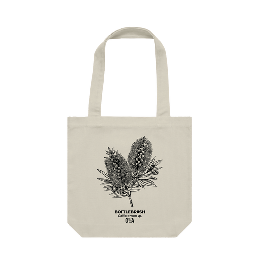Bottlebrush Callistemon sp. Cream Tote