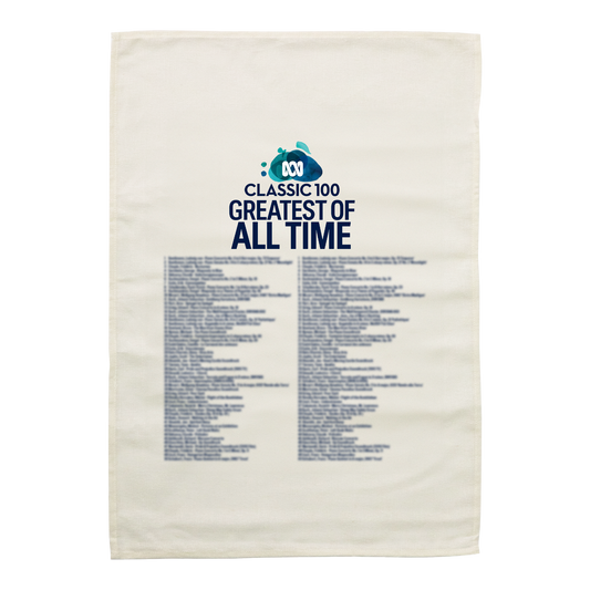 ABC Classic 100: Greatest of All Time Tea Towel [PRE-ORDER]