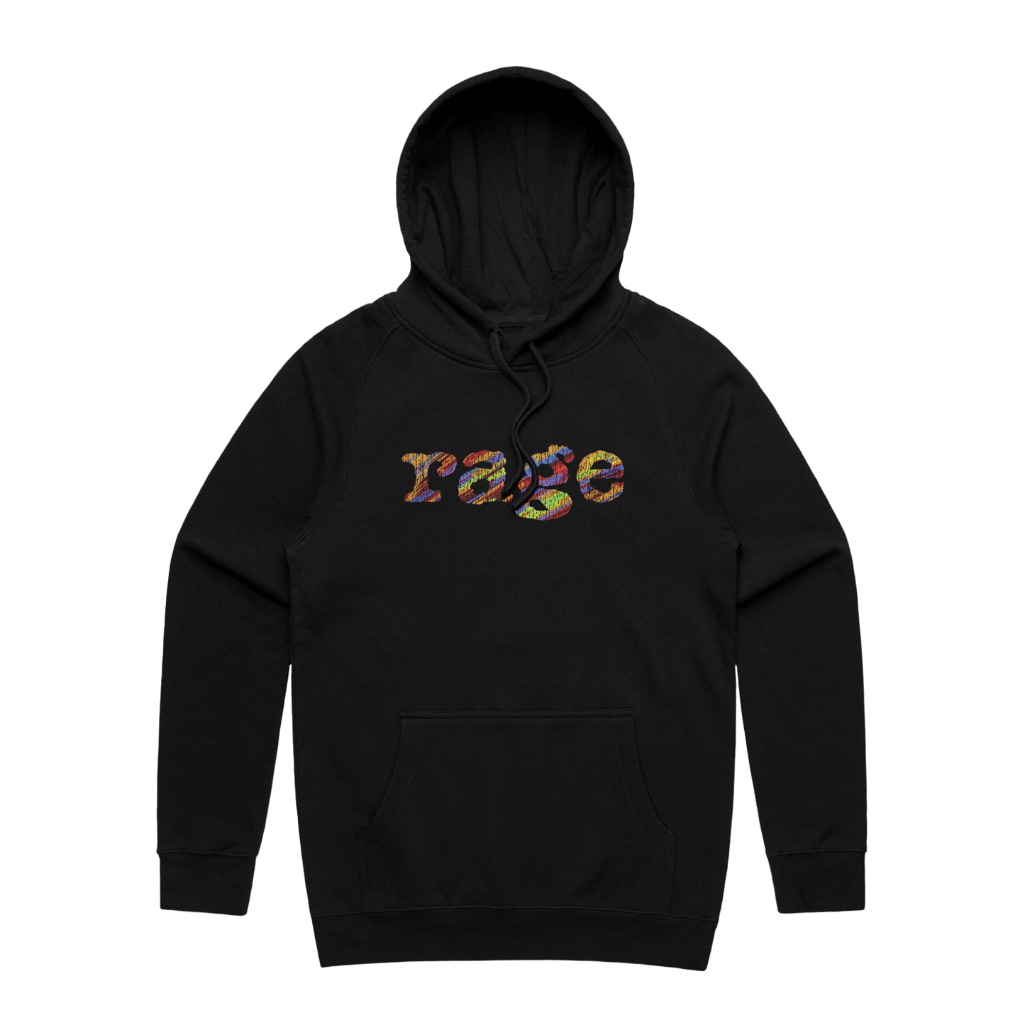 Rage Vintage Logo Hoodie
