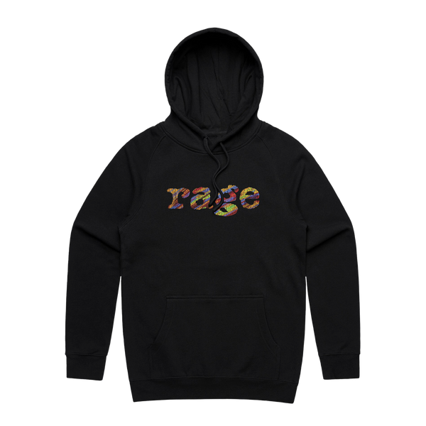 Rage Vintage Logo Hoodie