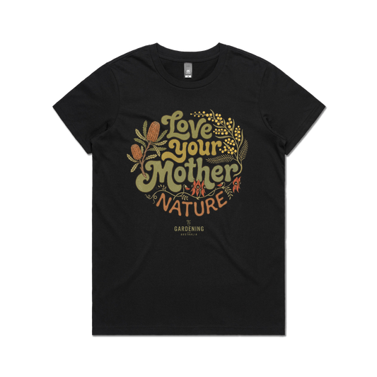 Love Your Mother Nature Women's Tee Black