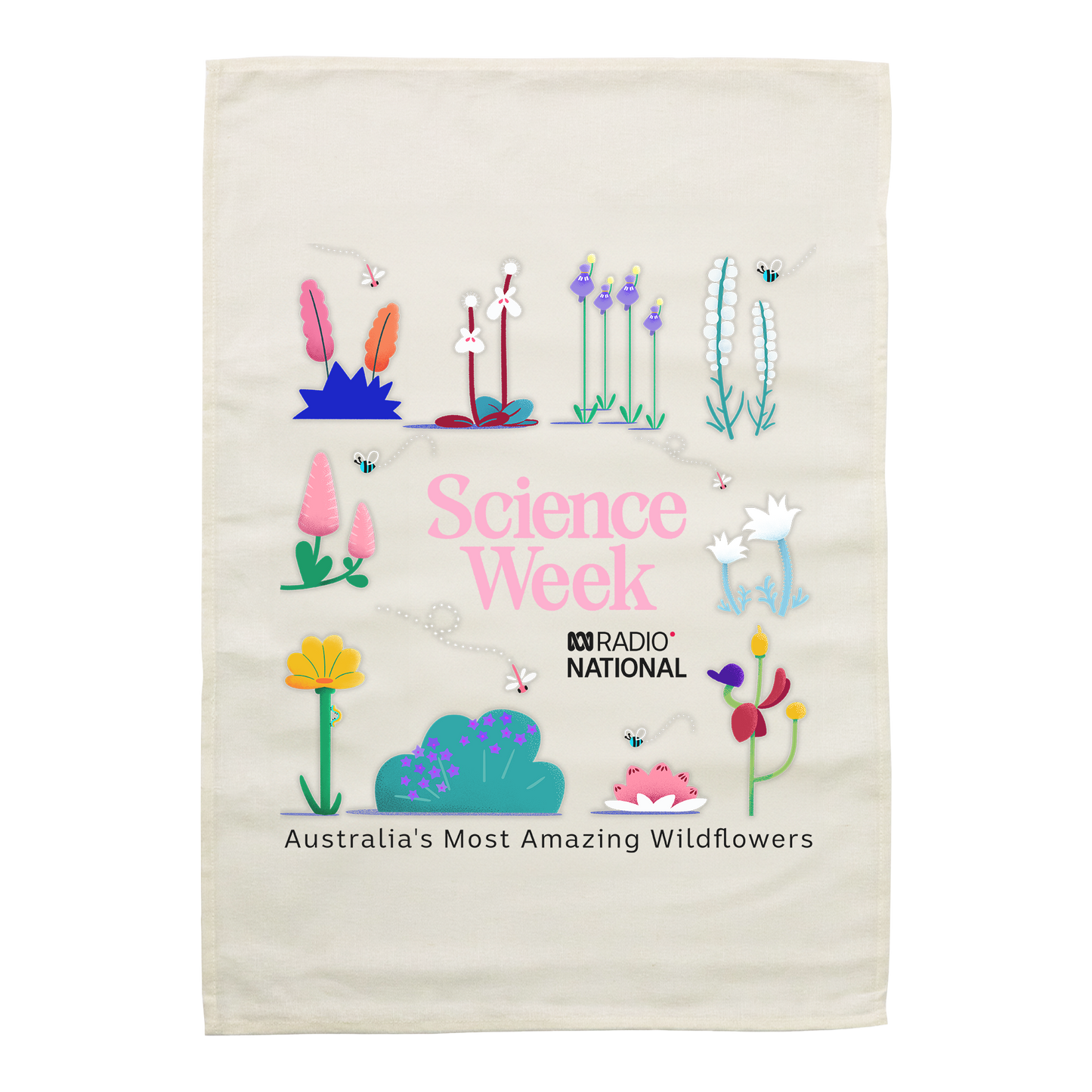 Science Week 2026 Tea Towel