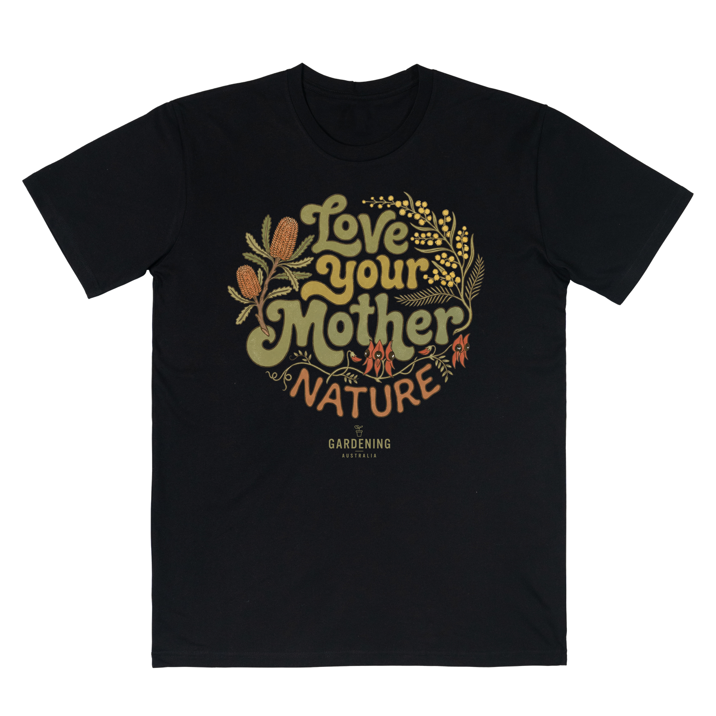 Love Your Mother Nature Tee Black