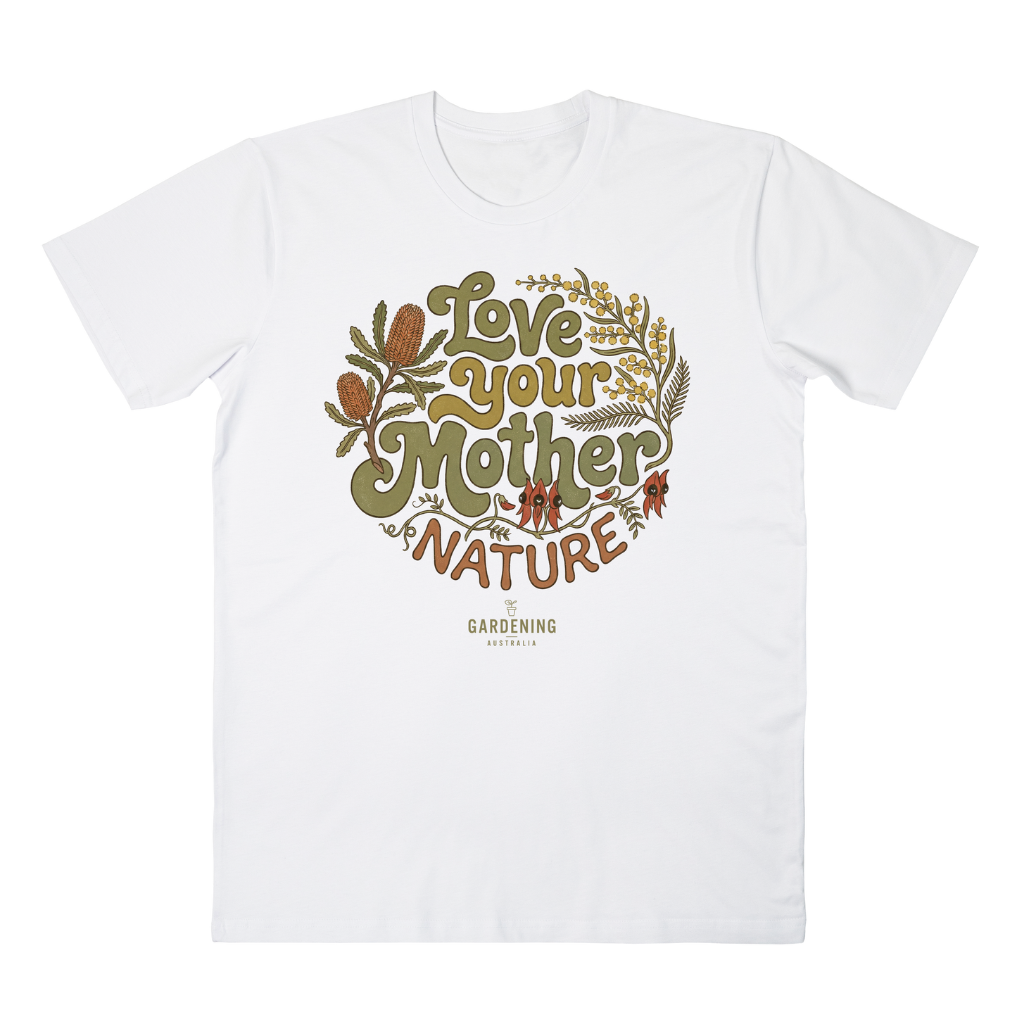 Love Your Mother Nature Tee White