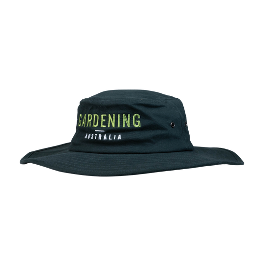 GA Wide Brim Embroidered Hat Green