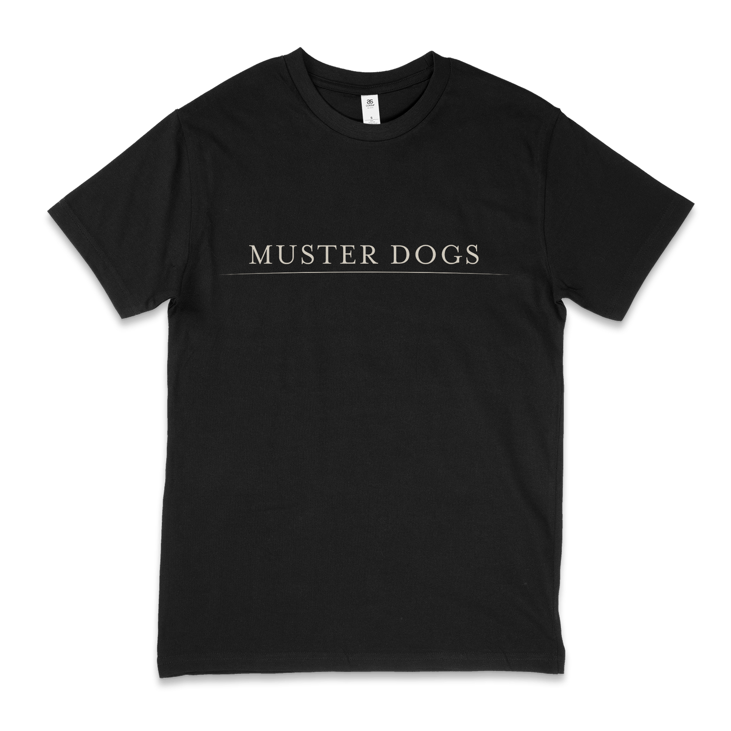 Muster Dogs Black Tee