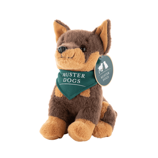 Muster Dogs Kelpie Plush (Red/Tan) [PRE-ORDER]