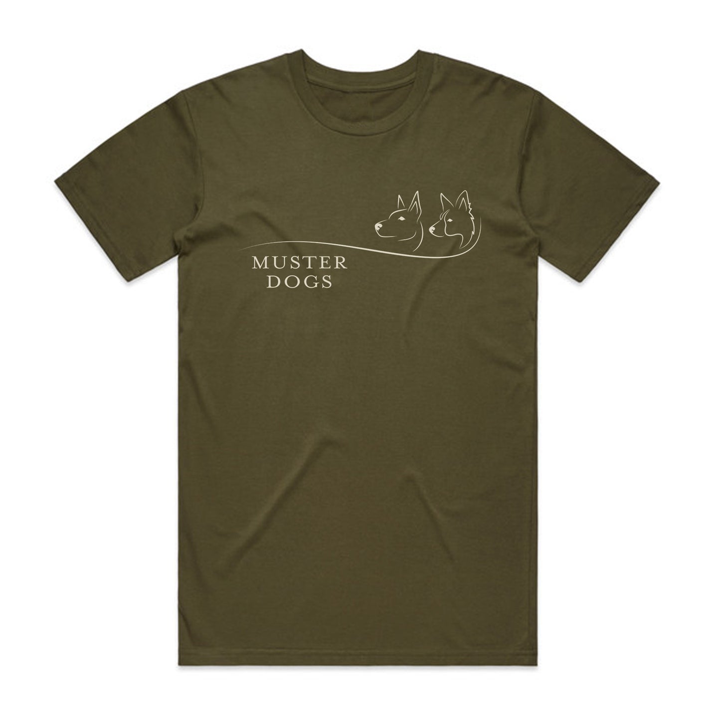 Muster Dogs Army Tee