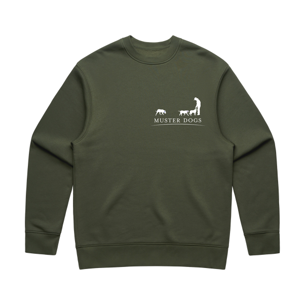 Muster Dogs Mustering Cypress Crewneck
