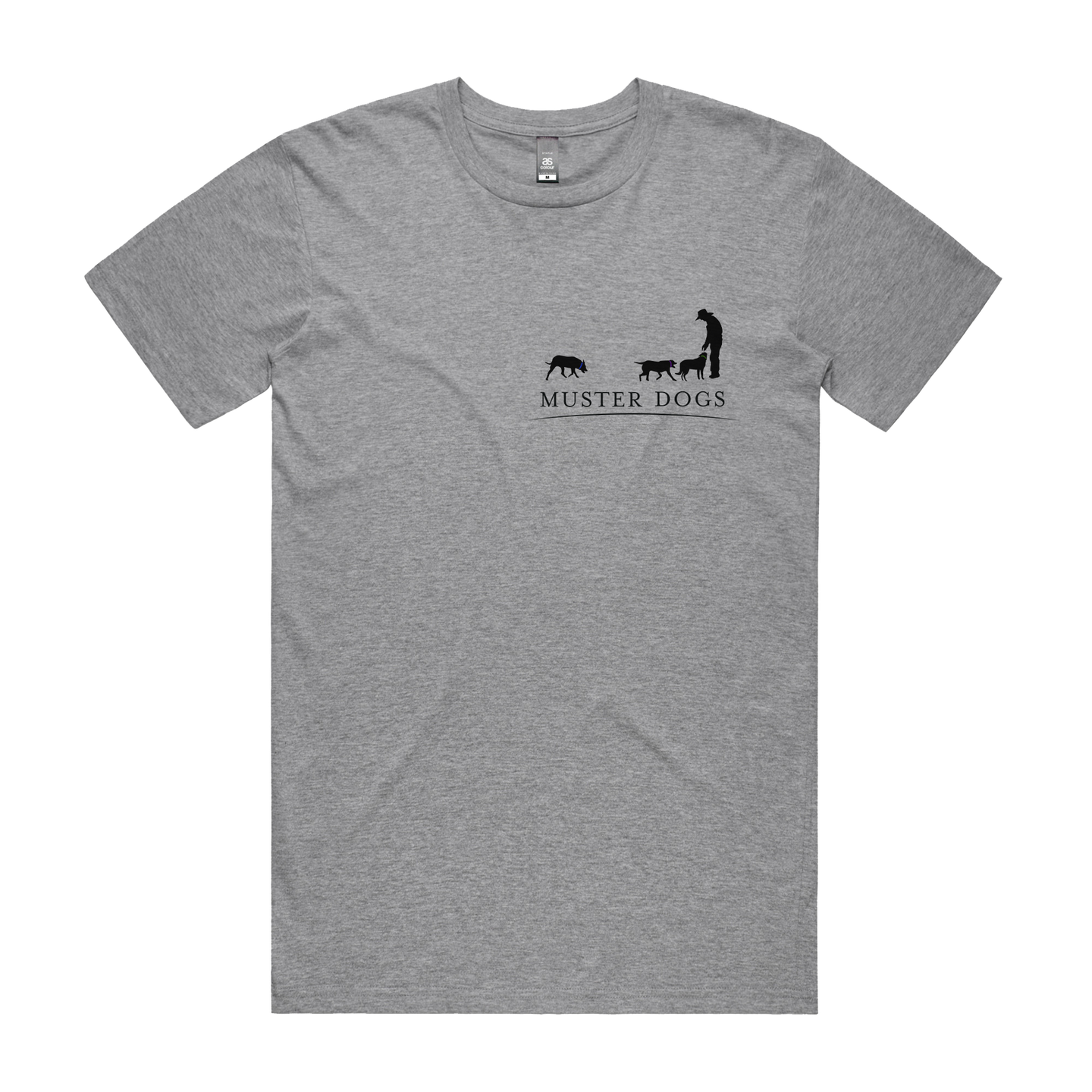 Muster Dogs Mustering Grey Tee – ABC Merch