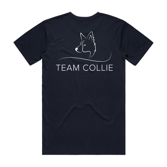 Team Collie Tee - Navy