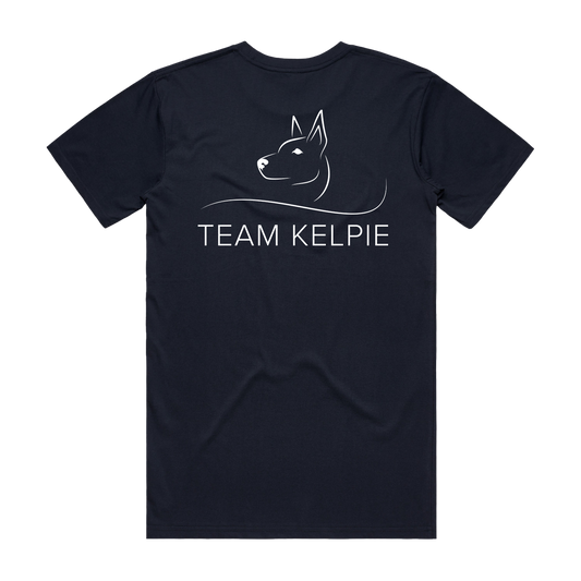 Team Kelpie Tee - Navy