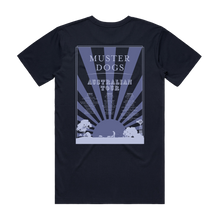 Load image into Gallery viewer, Muster Dogs Tour Tee - Navy
