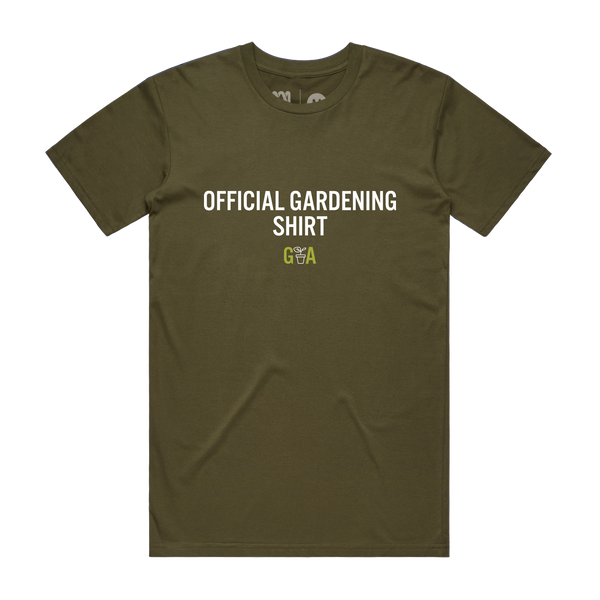GA Official Gardening T-Shirt (Army)