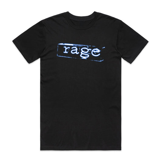 Rage Blue Lightbox Oversized Heavy Tee (Black)