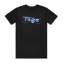 Load image into Gallery viewer, Rage Blue Lightbox Tee (Black)
