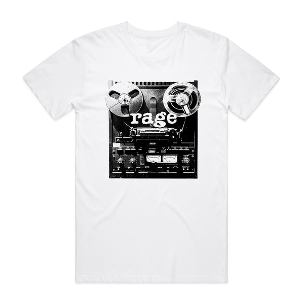 Rage Reel Tee (White)