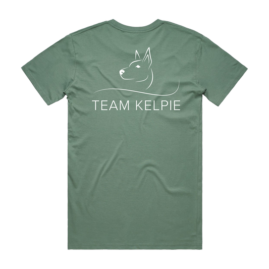 Team Kelpie Tee - Sage