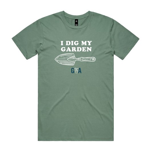 I Dig My Garden Tee (Sage)