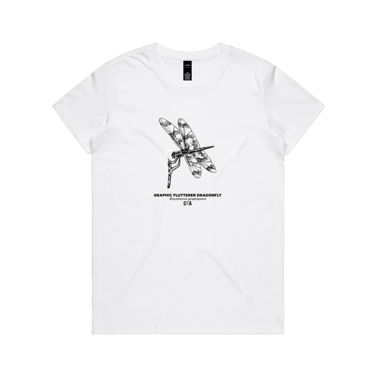Graphic Flutterer Dragonfly Women's Tee