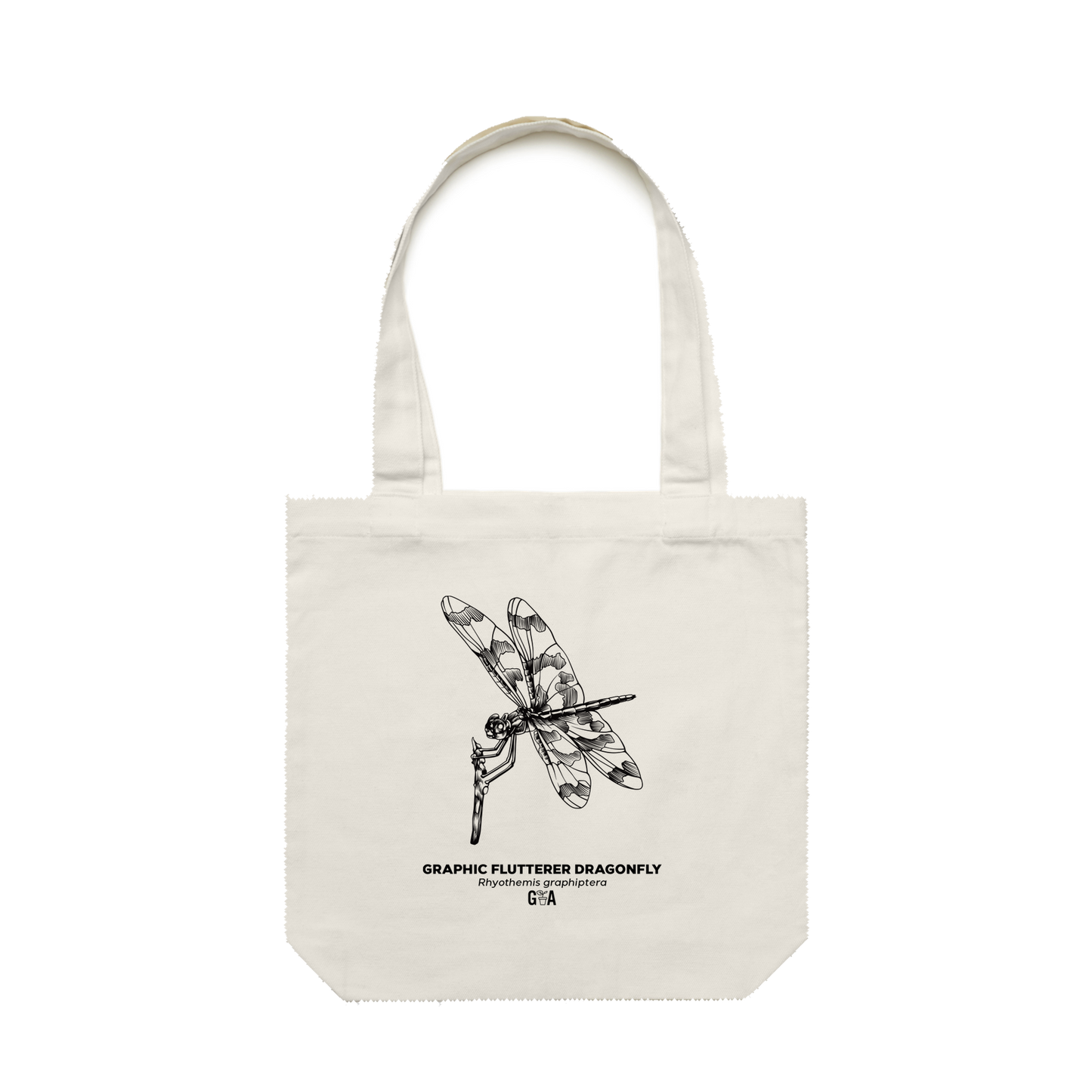 Graphic Flutterer Dragonfly Tote Bag