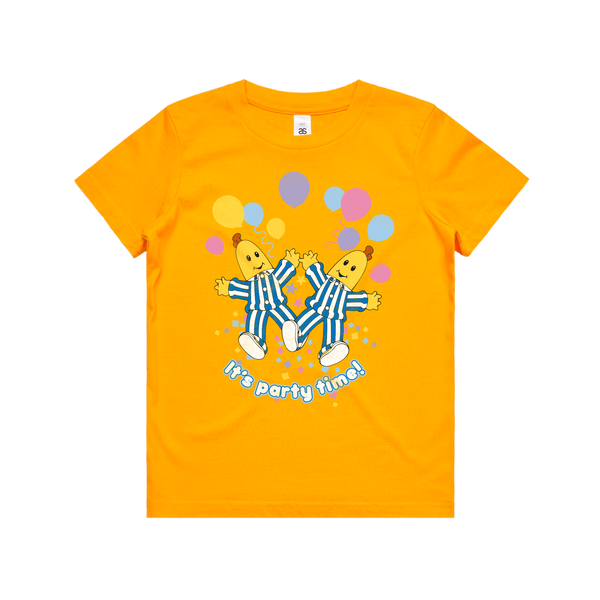 It's Party Time Kid's Tee (Yellow)