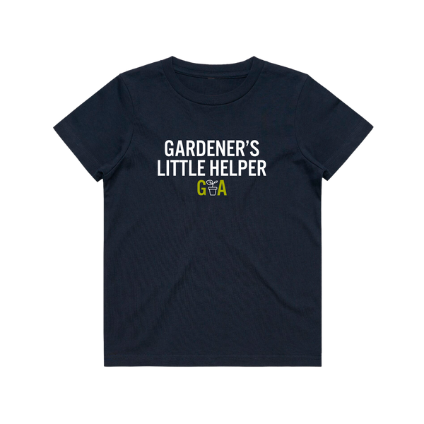 GA Gardener's Little Helper Kids Tee (Navy)