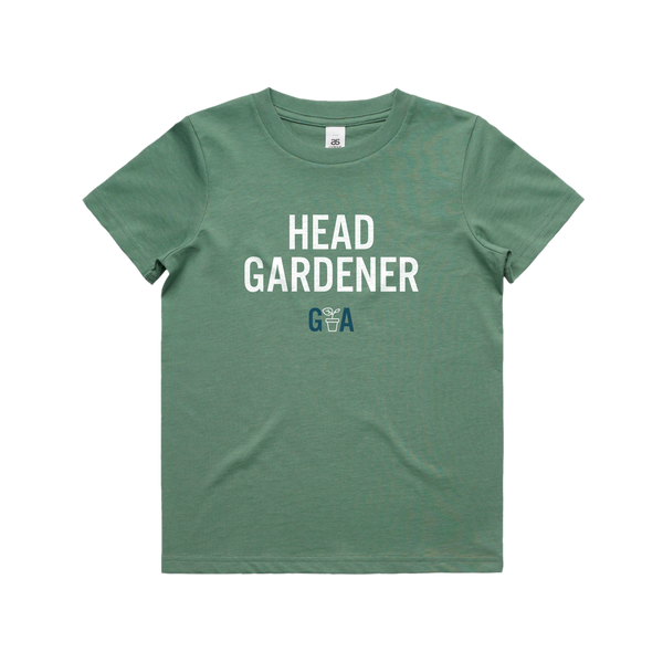 GA Head Gardener Kids Tee (Sage)